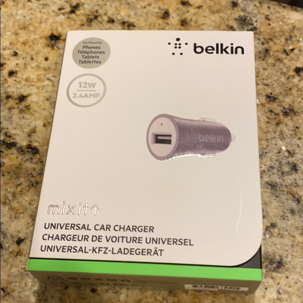 Belkin universal car charger